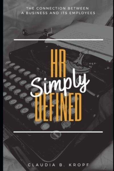 Cover for Elijah Griffin · HR Simply Defined (Paperback Book) (2020)