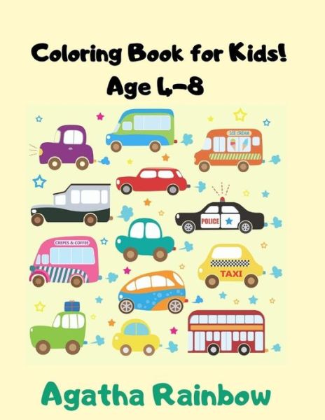 Cover for Agatha Rainbow · Coloring book for Kids Age 4-8 (Paperback Book) (2020)