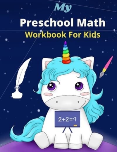 Cover for Sun House · My Preschool Math Workbook for kids (Paperback Book) (2020)