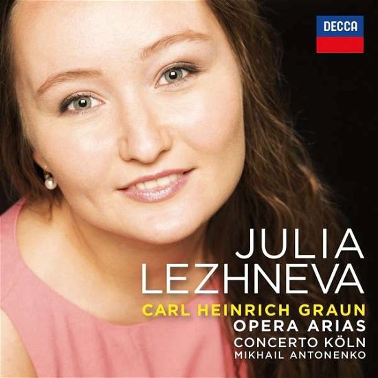Cover for Julia Lezhneva · Carl Heinrich Graun Opera Arias (CD) (2017)
