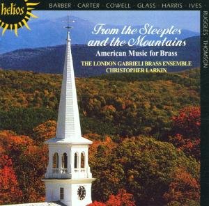 Cover for London Gabrieli Brass Ensemble / Christopher Larkin · Samuel Barber - Ives - Carter - Works For Brass (CD) (2000)