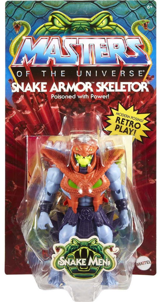 Masters of the Universe Origins Actionfigur Snake - Masters of the Universe - Fanituote -  - 0194735104185 - tiistai 13. kesäkuuta 2023