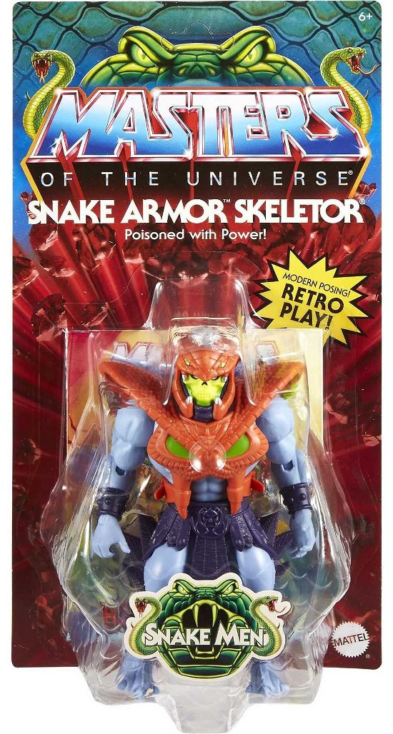 Cover for Masters of the Universe · Masters of the Universe Origins Actionfigur Snake (Legetøj) (2023)