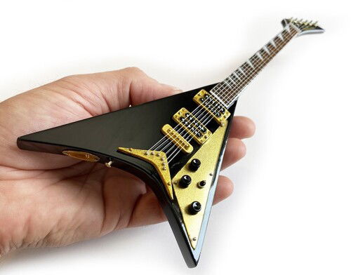 Cover for Randy Rhoads Black Concorde V Mini Guitar (MERCH) (2021)