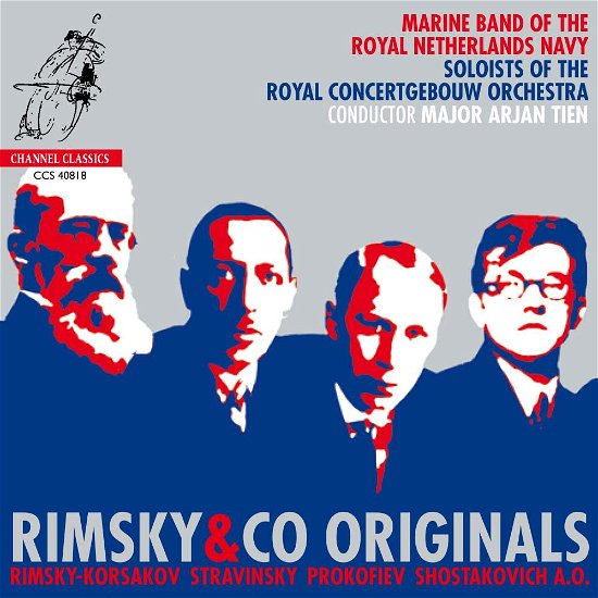 Cover for Marine Band Of The Royal Netherlands Navy · Rimsky &amp; Co Originals (CD) (2018)