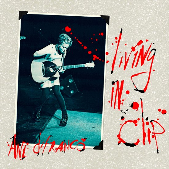 Ani Difranco · Living In Clip (25th Anniversary Edition) (Red Smoke Vinyl) (LP) (2022)