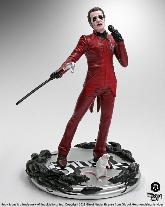 Cover for Rock Iconz: Ghost · Rock Iconz: Ghost - Cardinal Copia Red Tuxedo Limited Edition Statue (Toys) (2023)