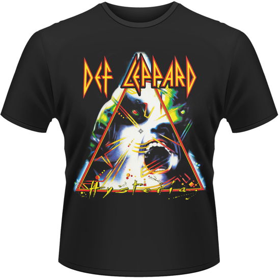 Cover for Def Leppard · Hysteria (T-shirt) [size L] [Black edition] (2015)