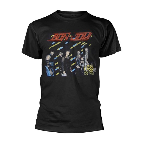 Cover for Bon Jovi · Eighties (T-shirt) [size L] [Black edition] (2018)