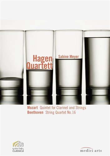 Cover for Mayer Sabine · Hagen Quartett - Mozart - Beethoven - Quintets (DVD) (2009)