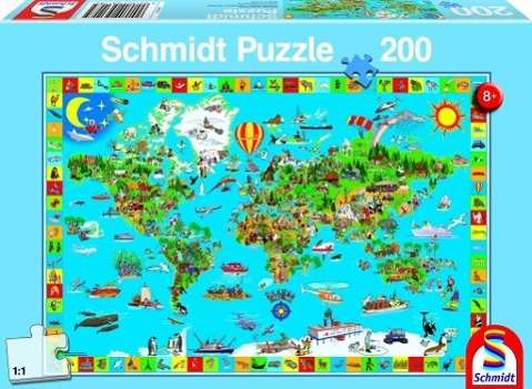 Deine bunte Erde (Puzz)56118 - Schmidt Spiele - Livros - SCHMIDT SPIELE - 4001504561185 - 1 de junho de 2016