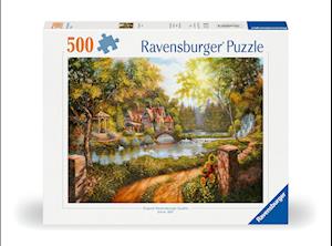 Cover for Ravensburger · Puzzle Cottage By The River 500p (12000218) (Toys)