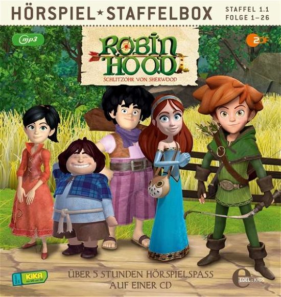 Cover for Robin Hood-schlitzohr Von Sherwood · Staffelbox (Staffel 1.1,folge 1-26) (CD) (2018)