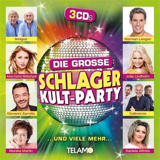 Cover for Various Artists · Die Grosse Schlager Kult-party (CD) (2019)