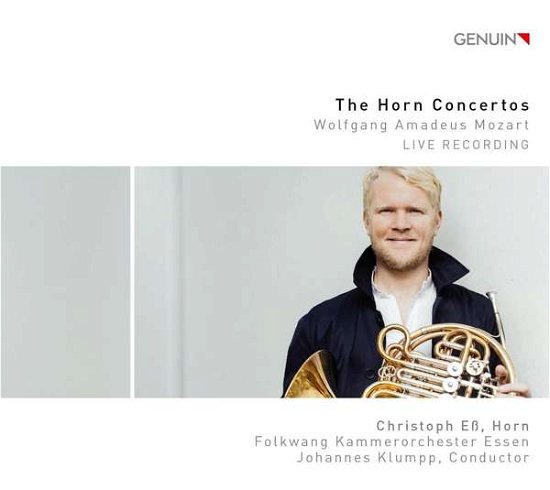 Cover for Christoph Ess · Mozart Horn Concertos (CD) [Digipak] (2018)