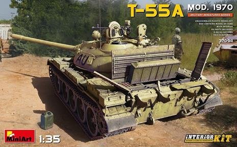Cover for Miniart · 1/35 T-55A Mod. 1970 Interior Kit (8/21) (Leksaker)