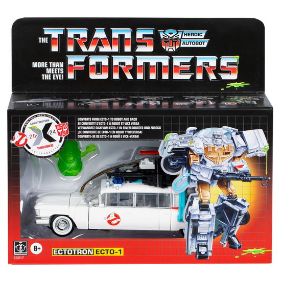 Transformers x Ghostbusters Actionfigur Ectotron E - Tra Gen Ghostbusters Ectotron - Gadżety -  - 5010996260185 - 15 sierpnia 2024