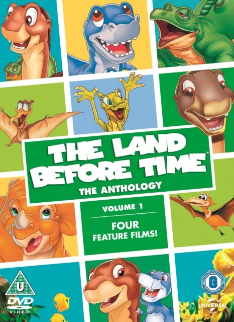 The Land Before Time - The Anthology Films 1-4 - Land Before Time the Anthology V1 DVD - Elokuva - Universal Pictures - 5053083066185 - maanantai 25. tammikuuta 2016