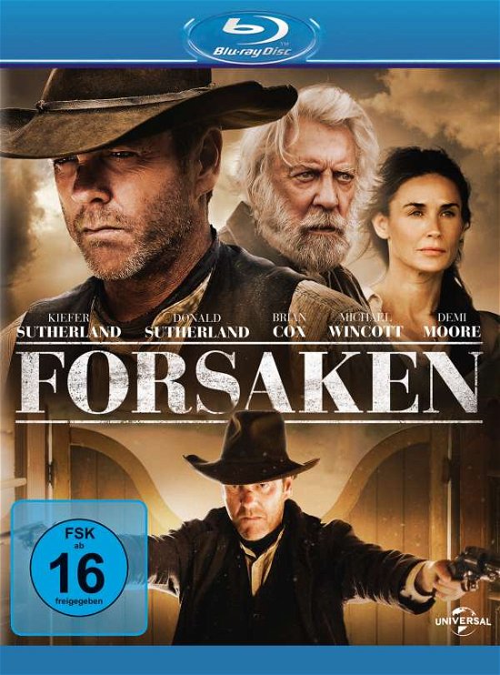 Cover for Kiefer Sutherland,donald Sutherland,demi Moore · Forsaken (Blu-ray) (2016)