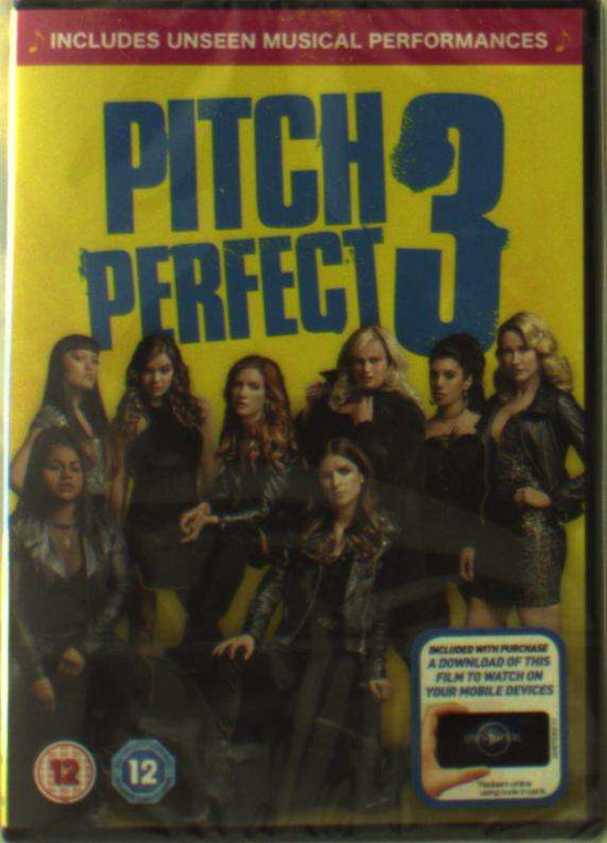 Pitch Perfect 3 - Pitch Perfect 3 - Elokuva - Universal Pictures - 5053083149185 - maanantai 23. huhtikuuta 2018