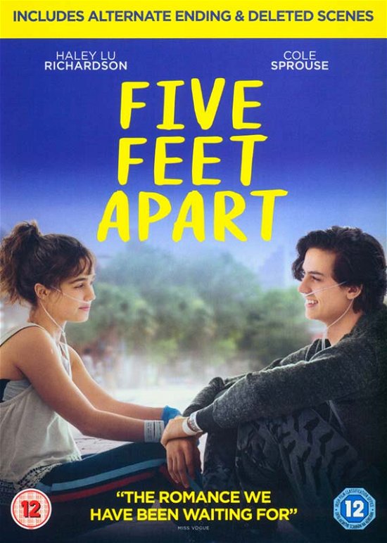 Five Feet Apart - Movie - Film - Universal Pictures - 5053083194185 - 15. juli 2019