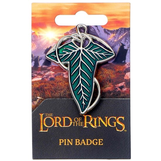 Lord Of The Rings The Leaf Of Lorien Pin Badge - Lord of the Rings - Merchandise - LORD OF THE RINGS - 5055583452185 - March 31, 2024