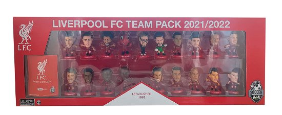 Soccerstarz  Liverpool Team Pack 19 figure 20212022 Version Figures - Soccerstarz  Liverpool Team Pack 19 figure 20212022 Version Figures - Produtos - Creative Distribution - 5056122519185 - 