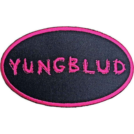 Yungblud Standard Woven Patch: Oval Logo - Yungblud - Koopwaar -  - 5056368634185 - 