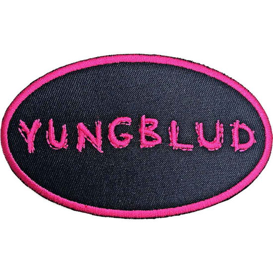 Yungblud Standard Woven Patch: Oval Logo - Yungblud - Fanituote -  - 5056368634185 - 