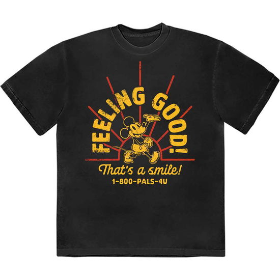 Mickey Mouse Unisex T-Shirt: Feeling Good - Mickey Mouse - Merchandise -  - 5056737227185 - 