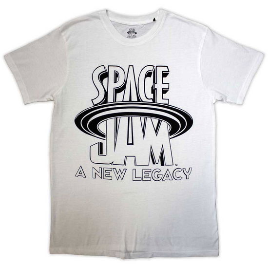 Space Jam  Unisex T-Shirt: Space Jam 2 B&W Logo - Space Jam - Merchandise -  - 5056737230185 - January 24, 2024