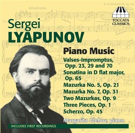 Cover for S. Lyapunov · Piano Music (CD) (2013)
