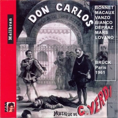 Cover for Giuseppe Verdi  · Don Carlos (CD)