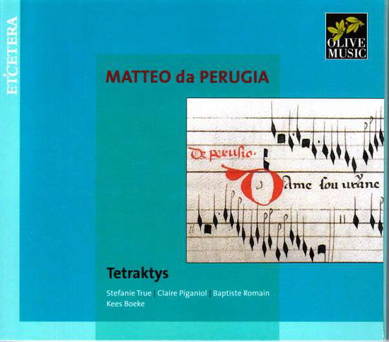 Cover for M. Da Perugia · Chansons Codex Panciatichi Firenze (CD) (2016)