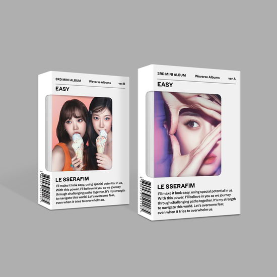 Cover for LE SSERAFIM · Easy (Digital Code + Merch) [Weverse Digital edition] (2024)