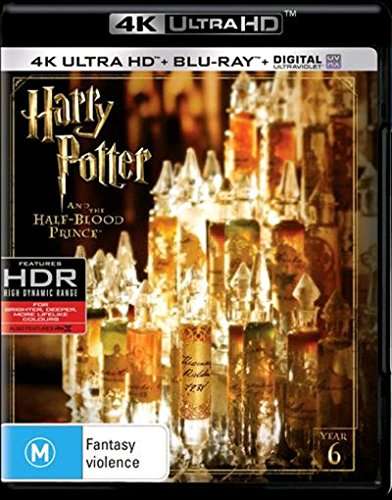 Cover for Harry Potter &amp; the Half Blood Prince (4K Ultra HD) (2017)