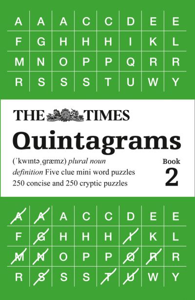 Cover for The Times Mind Games · The Times Quintagrams Book 2: 500 Mini Word Puzzles - The Times Puzzle Books (Paperback Bog) (2021)