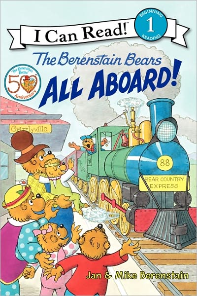 Cover for Jan Berenstain · The Berenstain Bears: All Aboard! - I Can Read Level 1 (Paperback Book) (2010)