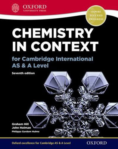 Chemistry in Context for Cambridge International AS & A Level - Graham Hill - Books - Oxford University Press - 9780198396185 - March 30, 2017