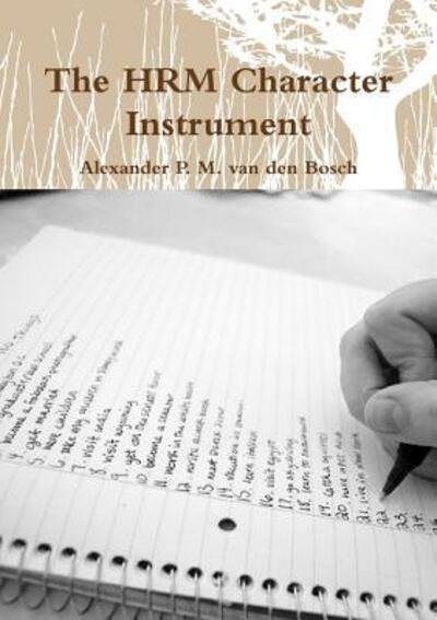 Cover for Alexander P. M. van den Bosch · The HRM Character Instrument (Paperback Bog) (2017)