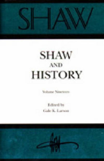 Cover for Larson · Annual of Bernard Shaw Studies Vol 19 (Hardcover Book) (1999)