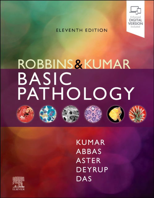 Cover for Robbins &amp; Kumar Basic Pathology - Robbins Pathology (Gebundenes Buch) (2022)