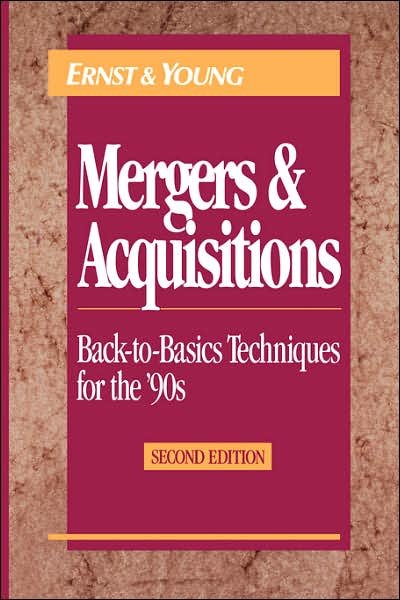 Cover for Ernst &amp; Young LLP · Mergers and Acquisitions (Innbunden bok) (1994)