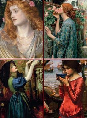 Set of Four Magnetic Notepads: Pre-Raphaelites: A Collection of Handy Notepads with Easy Magnetic Fastening, Contained Within a Decorative Box - - Bøger - Anness Publishing - 9780754833185 - 28. februar 2017