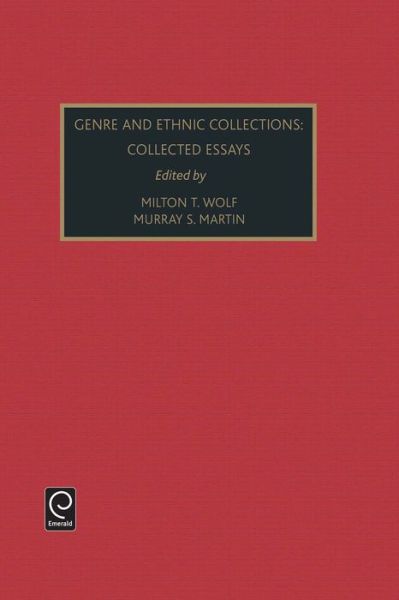 Cover for Genre and Ethnic Collections: Collected Essays - Foundations in Library and Information Sciences (Hardcover Book) (1997)