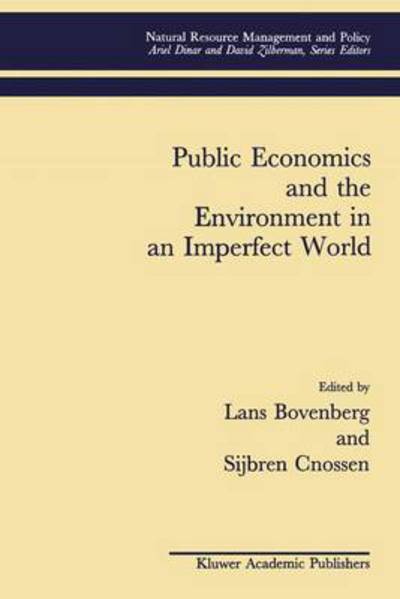 Cover for Public economics and the environment in an imperfect world (Book) (1995)