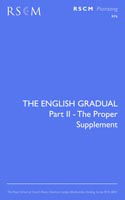 The English Gradual Supplement - Arthur W Clarke - Books - Royal School of Church Music - 9780854021185 - 1983