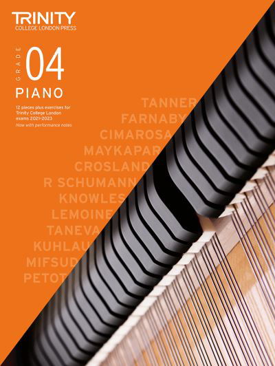 Cover for Trinity College London · Trinity College London Piano Exam Pieces Plus Exercises From 2021: Grade 4 (Sheet music) (2020)