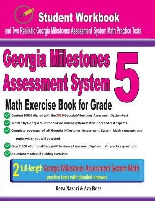 Cover for Ava Ross · Georgia Milestones Assessment System Math Exercise Book for Grade 5 (Paperback Book) (2019)