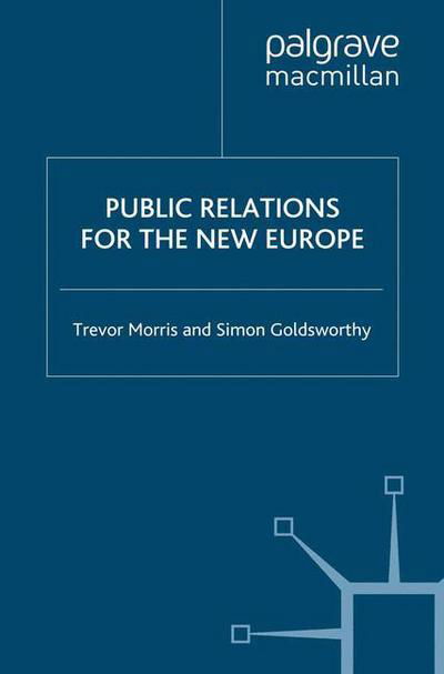 Cover for Morris · Public Relations for the New Eur (Bok) (2008)